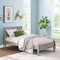 Alaterre Furniture Windsor Panel Wood Twin Bed, Driftwood Gray ANWI1132 - alternate 1